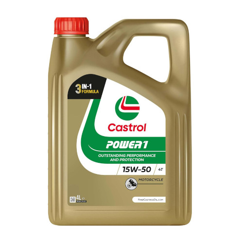 Mootoriõli Castrol Power1 4T 15W-50, 4L