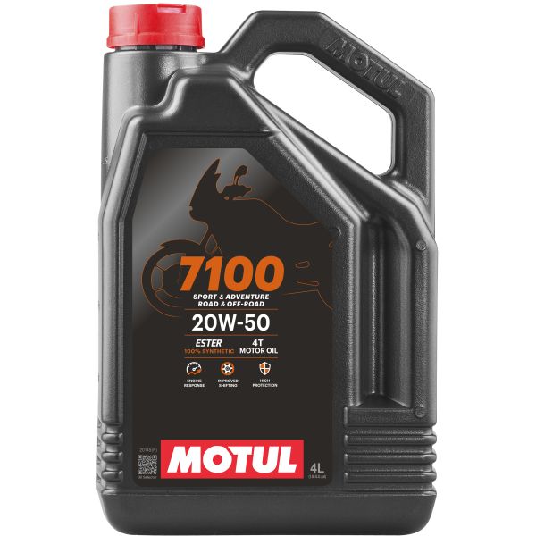 Mootoriõli Motul 7100 4T 20W-50 Ester 4L