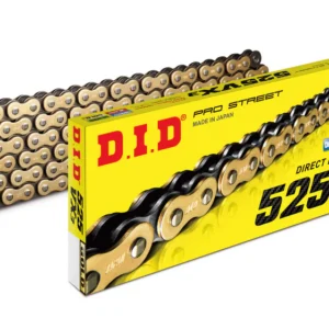 DID 525VX3-116 lüli kuldne,  neetlukuga