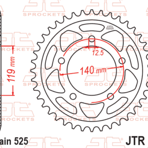 Hammasratas JTR10, 44 hambaga