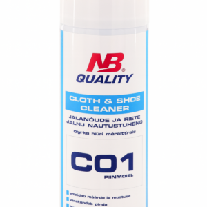 Riiete ja jalatsite puhastusvahend NB Quality Cloth & Shoe Cleaner C01, 500ml