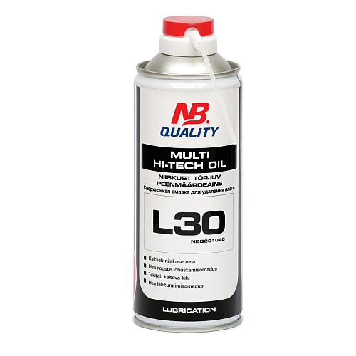 Niiskust tõrjuv peenmäärdeaine NB Quality Multi Hi-Tech Oil L30, 400ml