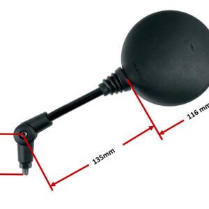 Peegel Vicma kokkuklapitav, M10