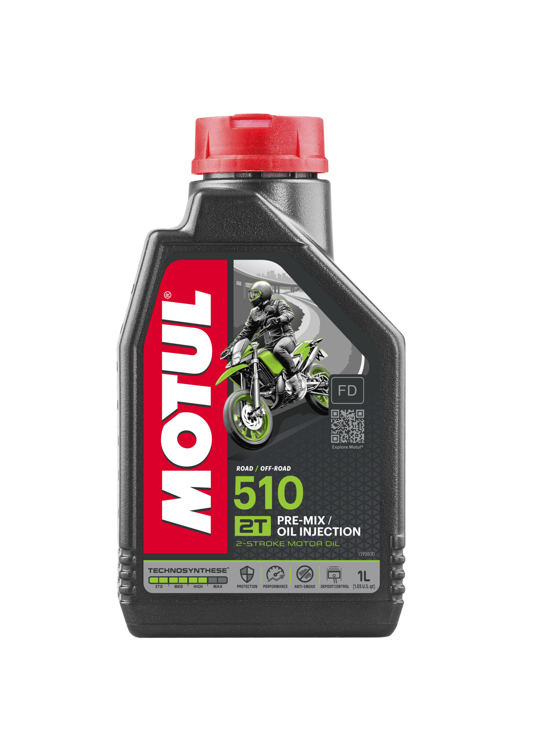 Motul 510 2T – Poolsünteetiline 2-taktiline mootoriõli (1L)