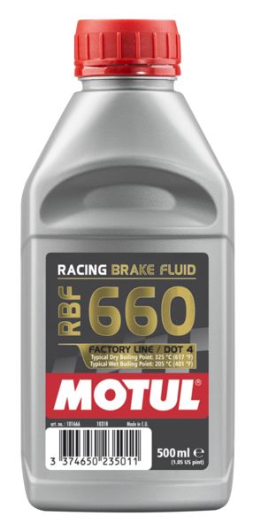 Pidurivedelik Motul RBF 660 DOT4, 0,5L